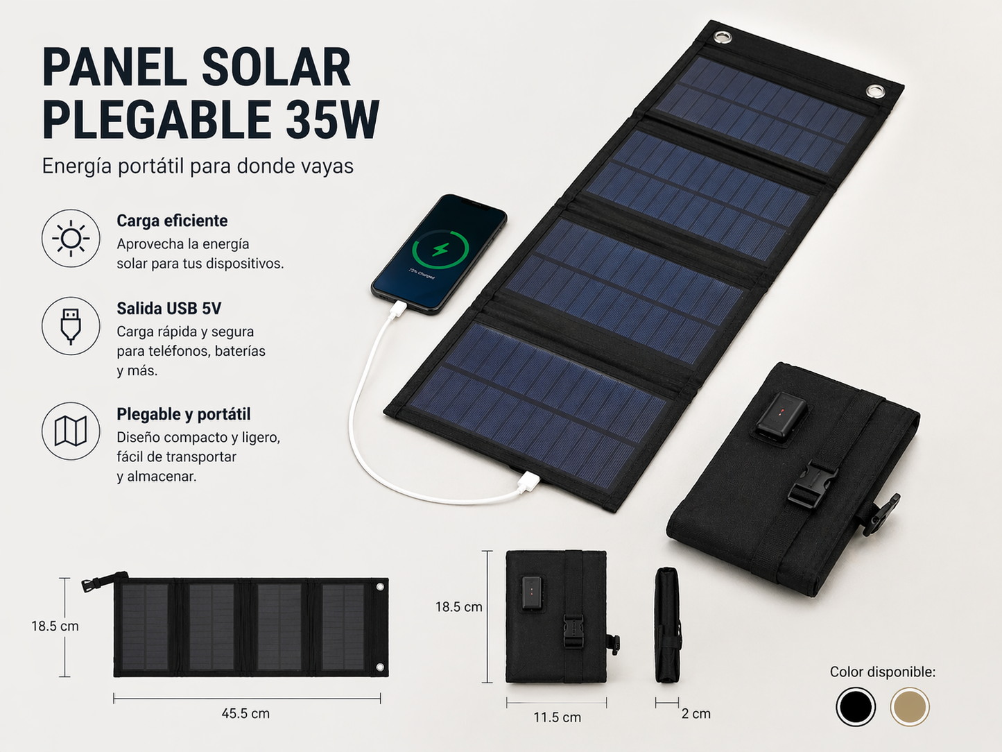 Panel Solar - 30w BASIC