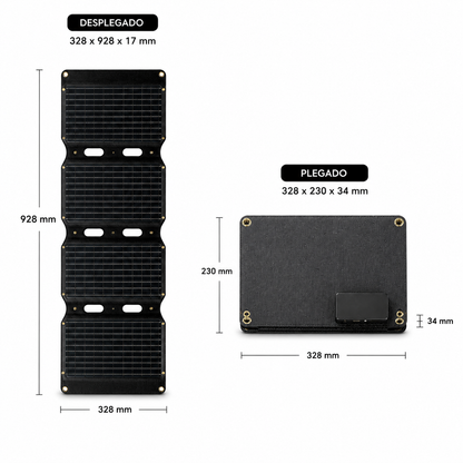 Placa solar 30w ultra